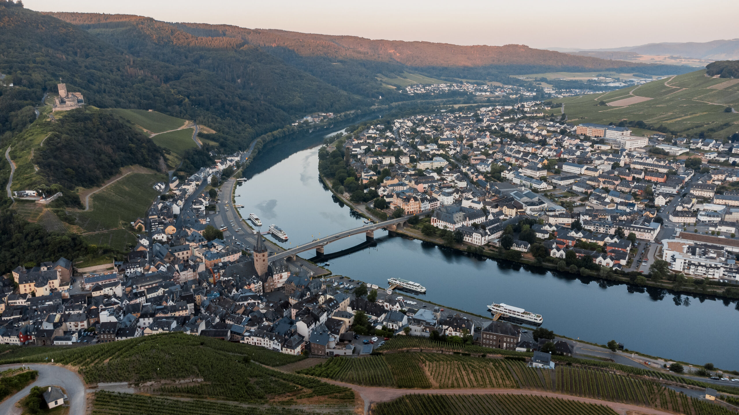 Bernkastel von oben