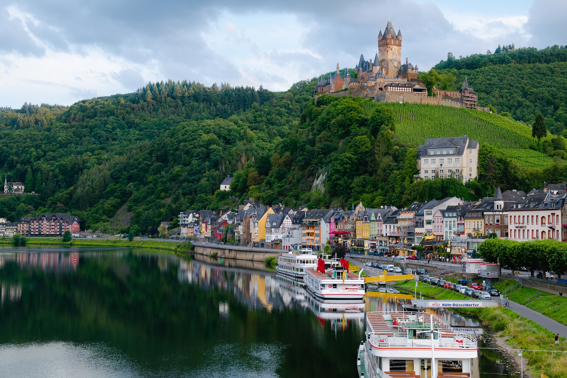 Cochem aan de Moezel Skyline
